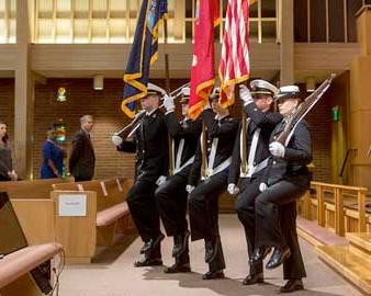 Students serving in the military